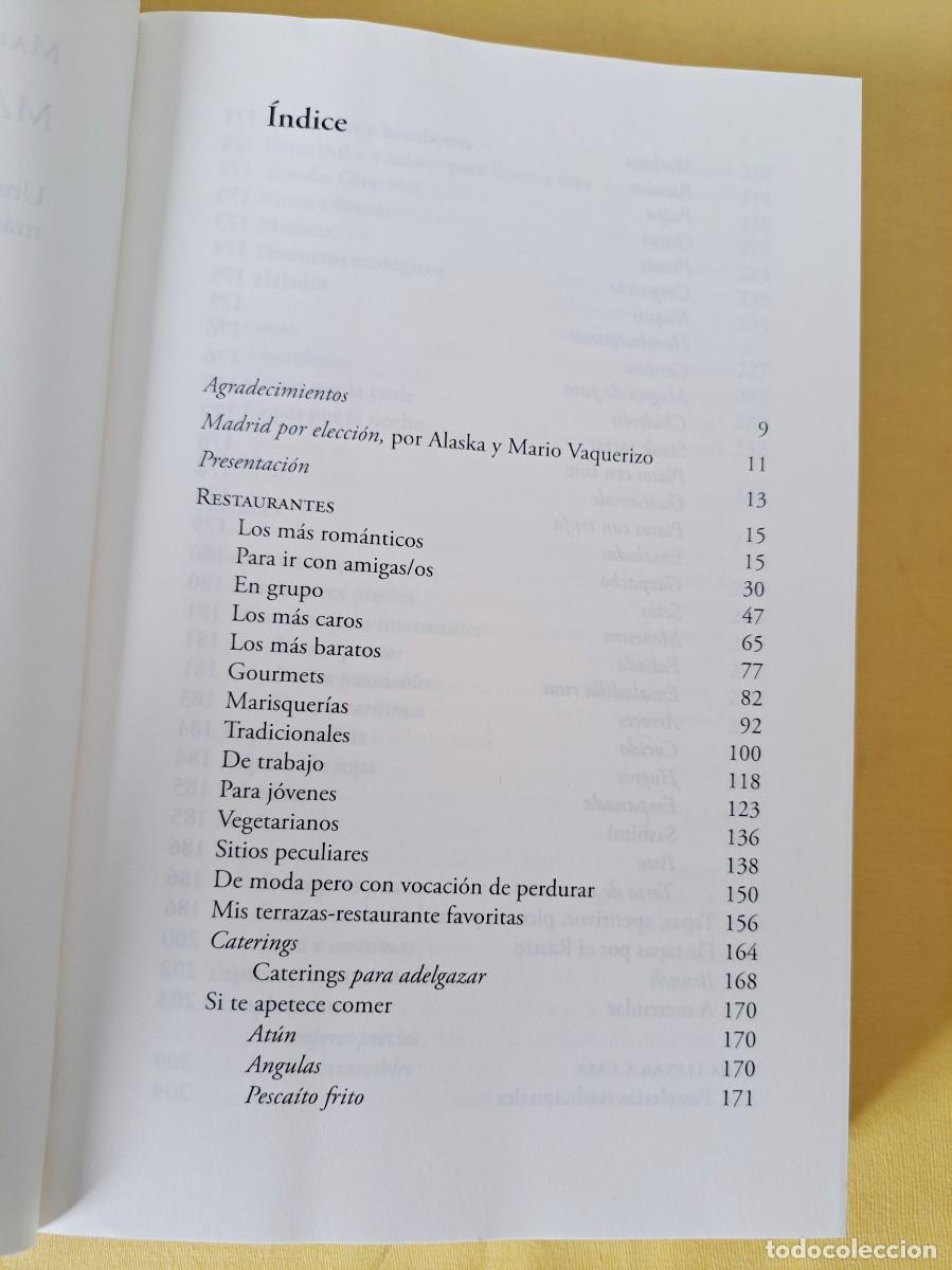 Libros: MARTA ROBLES - MADRID ME MARTA - PLANETA 2010 - DEDICADO - Foto 4