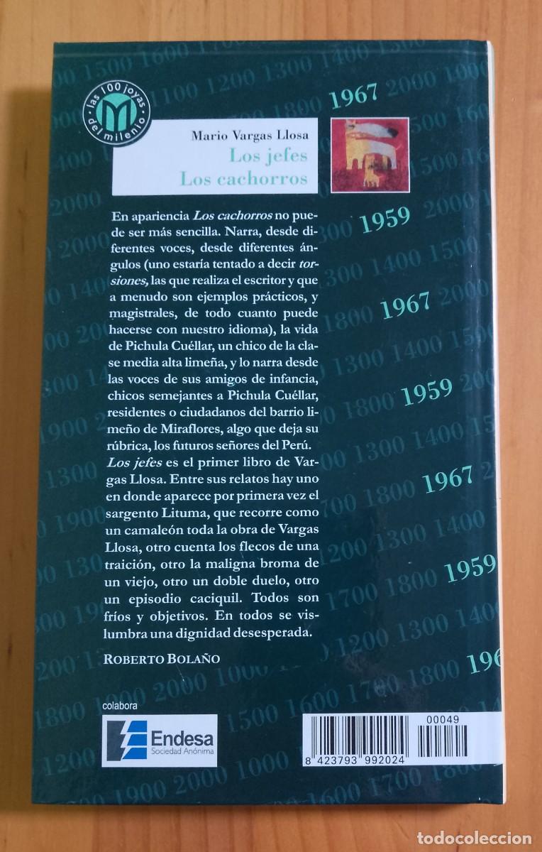 Libros: LOS JEFES - LOS CACHORROS - MARIO VARGAS LLOSA - Foto 2