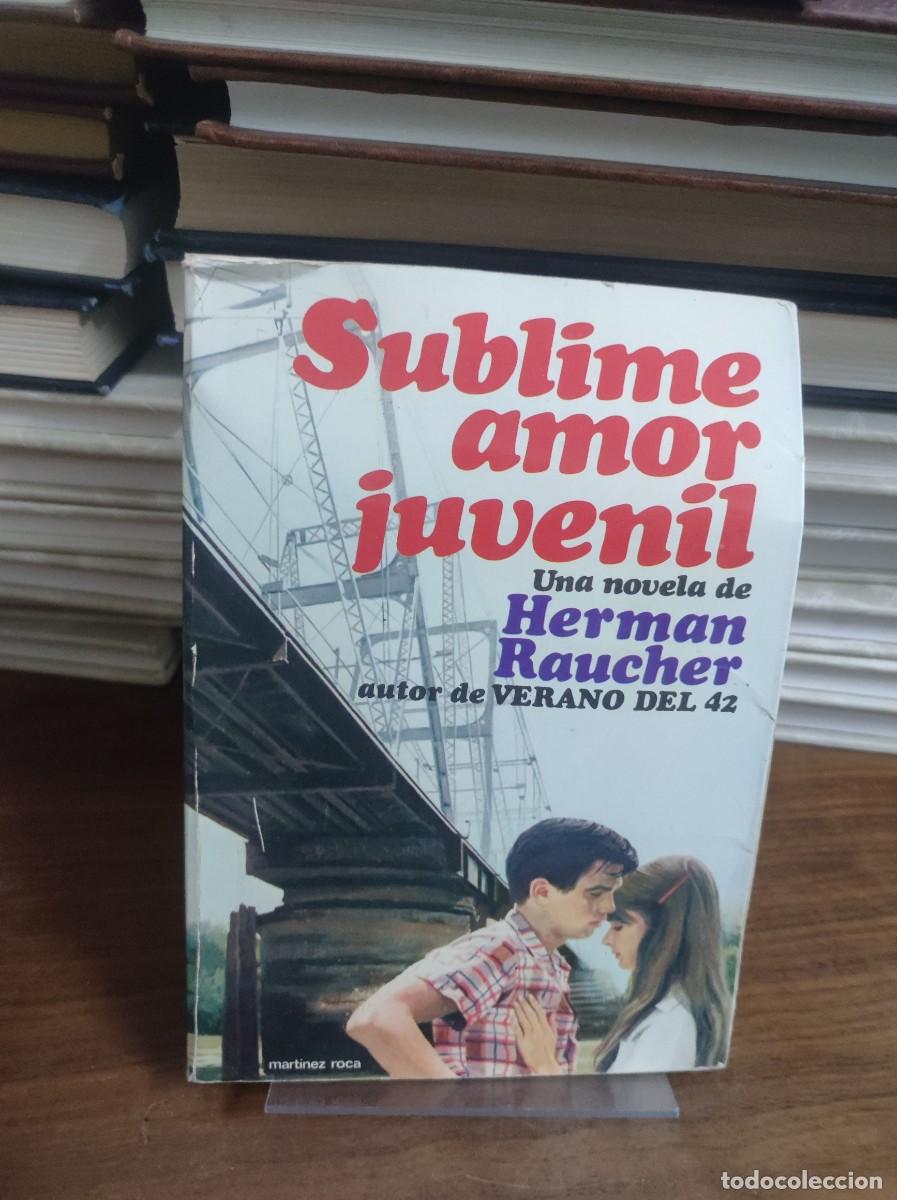 Libros: Sublime amor juvenil Herman Raucher Mart&iacute;nez Roca - Foto 1