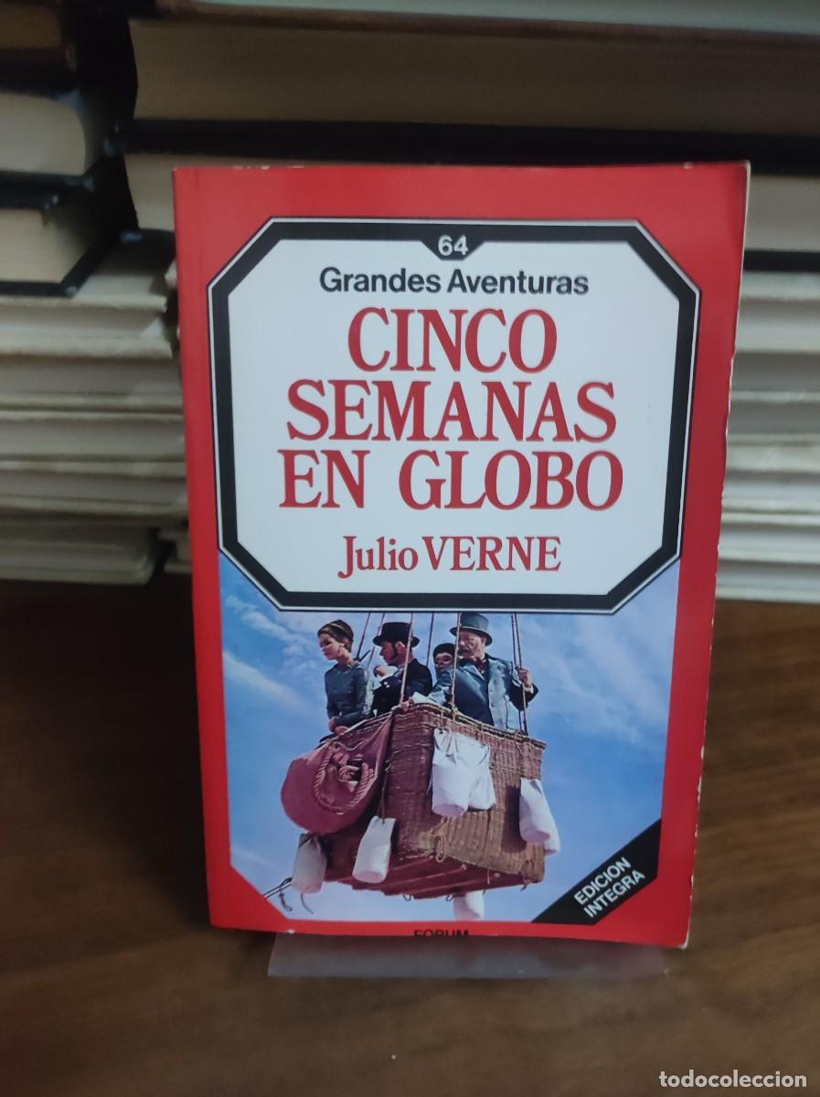 Libros: Cinco semanas en globo Julio Verne - Foto 1