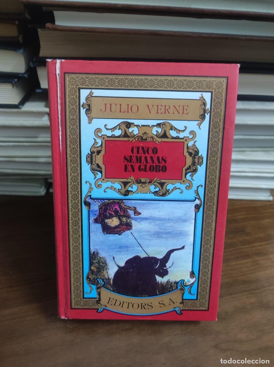 Libros: Cinco semanas en globo Julio Verne - Foto 1