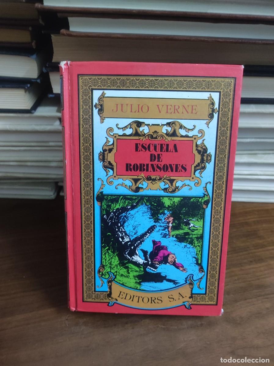 Libros: Escuela de Robinsones Julio Verne - Foto 1
