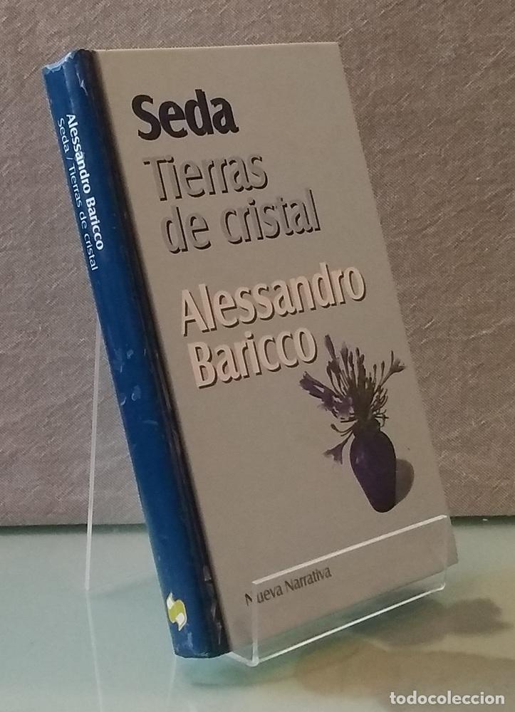 Livros em segunda m&atilde;o: Seda / Tierras de cristal - Alessandro Baricco