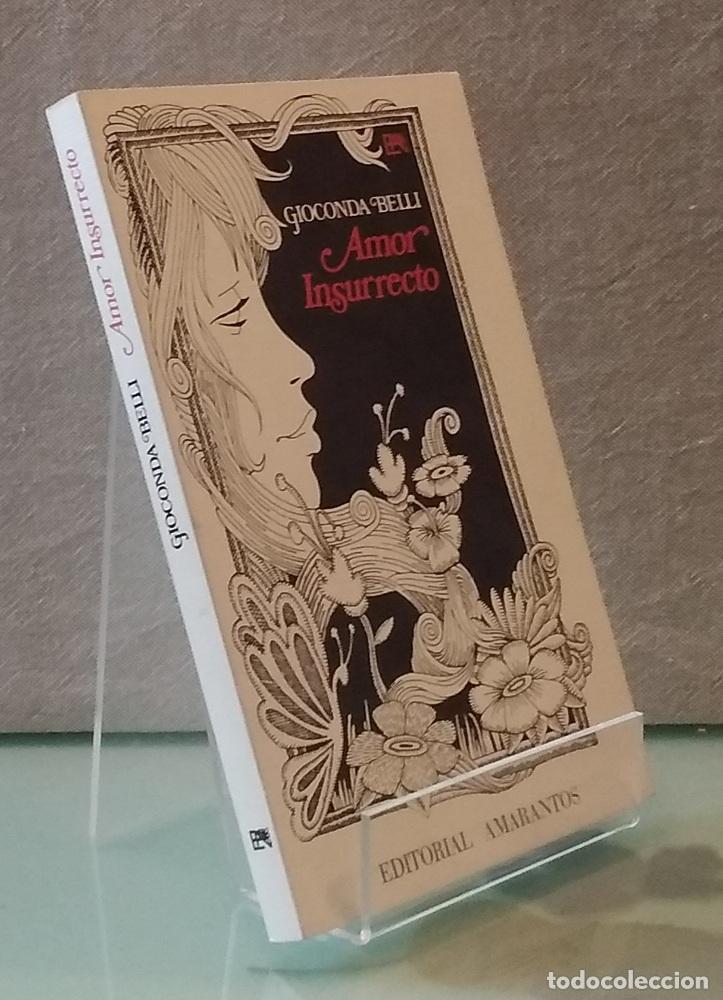 Libros: Amor insurrecto - Gioconda Belli