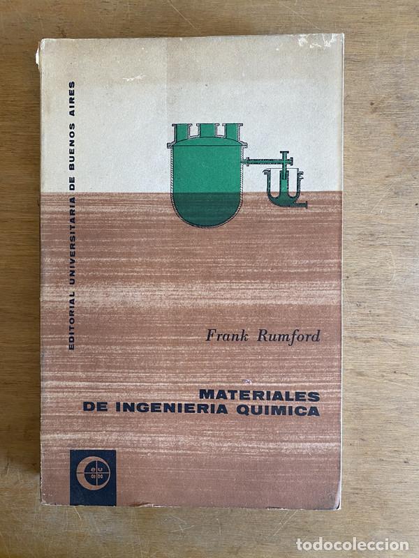 Libros: Materiales de ingenieria quimica - Rumford Frank