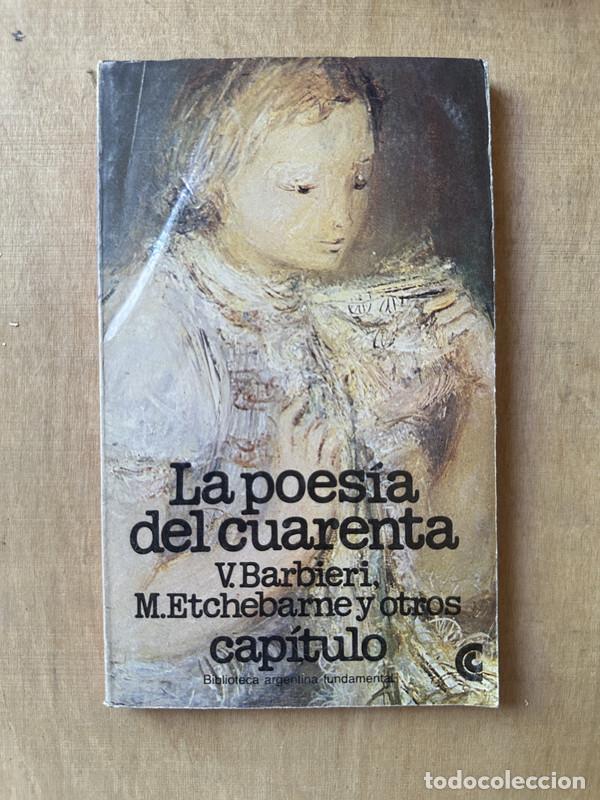 books: La poesia del cuarenta - Barbieri V.; Etchebarne M. y otros