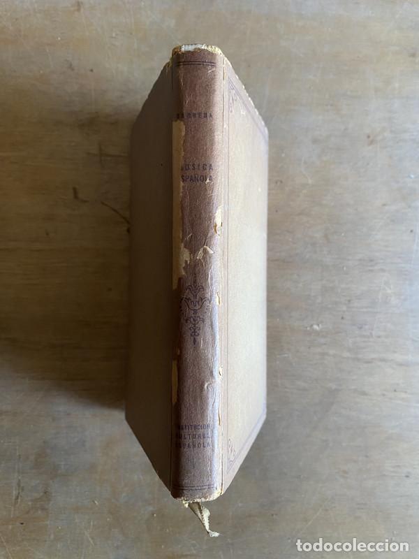 books: Musica espa&ntilde;ola de los siglos XII al XVIII - Barrera