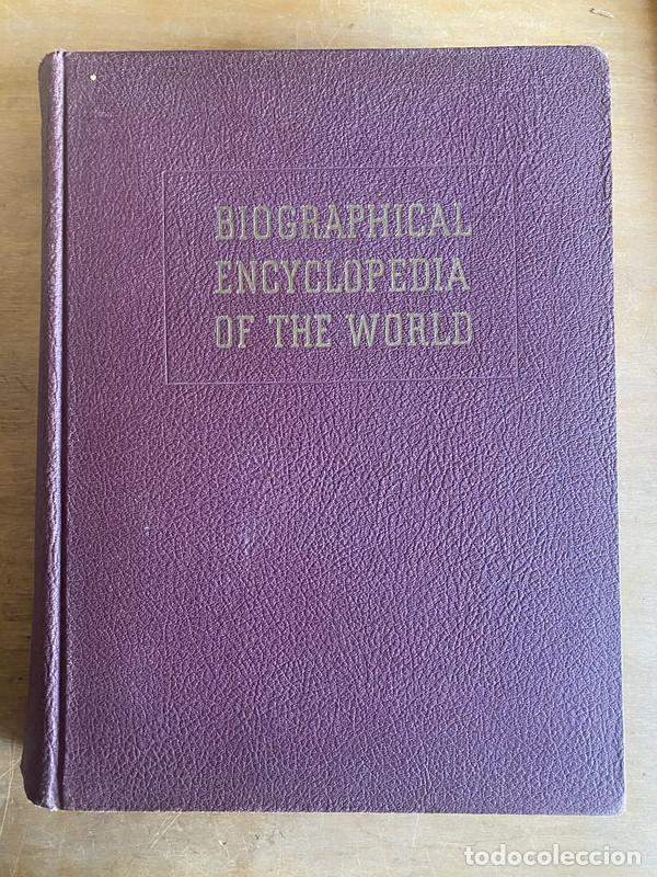 Livres: Biographical encyclopedia of the world - a
