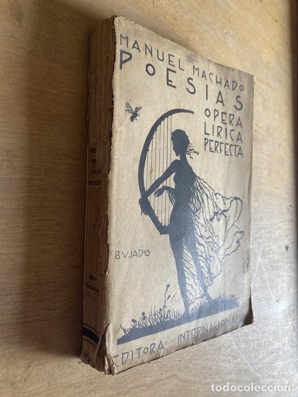 Libros: Poesias - Machado Manuel - Foto 1