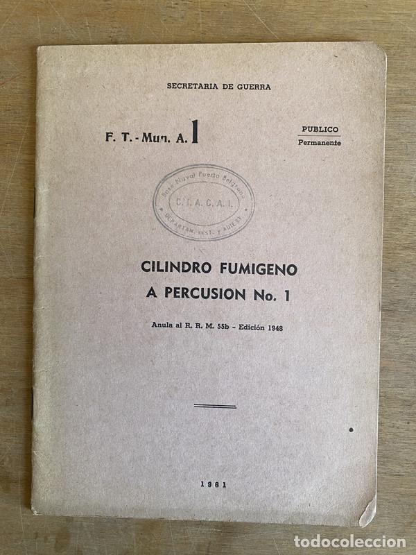 Livros em segunda m&atilde;o: Cilindro fumigeno a percusion No. 1 - Secretaria de guerra
