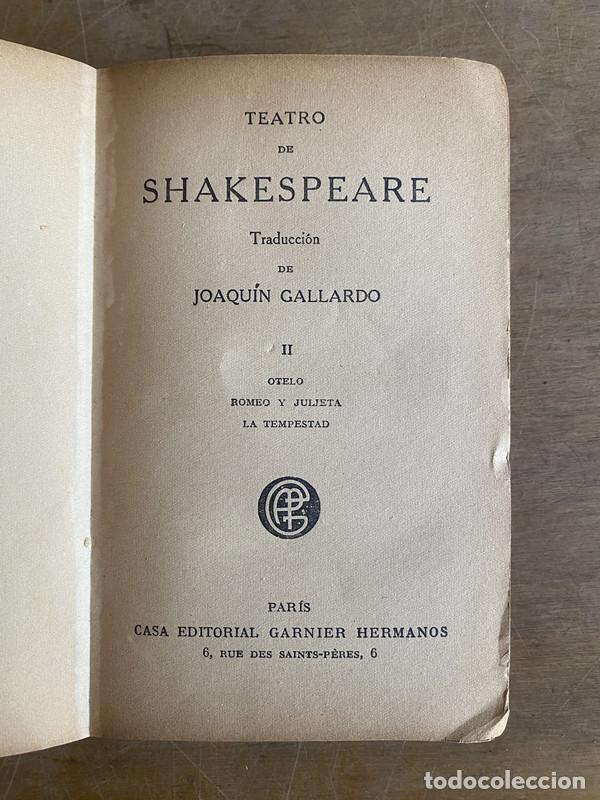 Libros: Teatro de shakespeare - Shakespeare - Foto 1