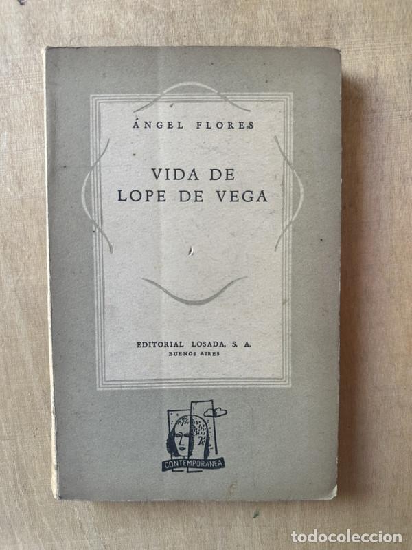 Libros: Vida de Lope de Vega - Flores angel - Foto 1