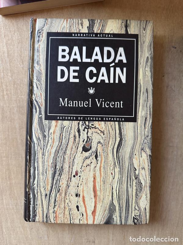 Libros: Balada de Cain - Vicent Manuel - Foto 1