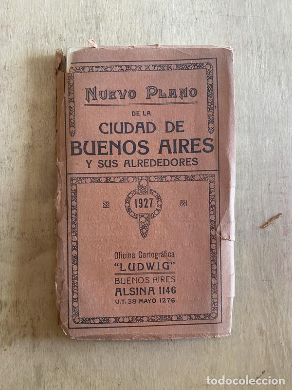 B&uuml;cher: Nuevo plano de la ciudad de Buenos Aires y sus alrededores - a