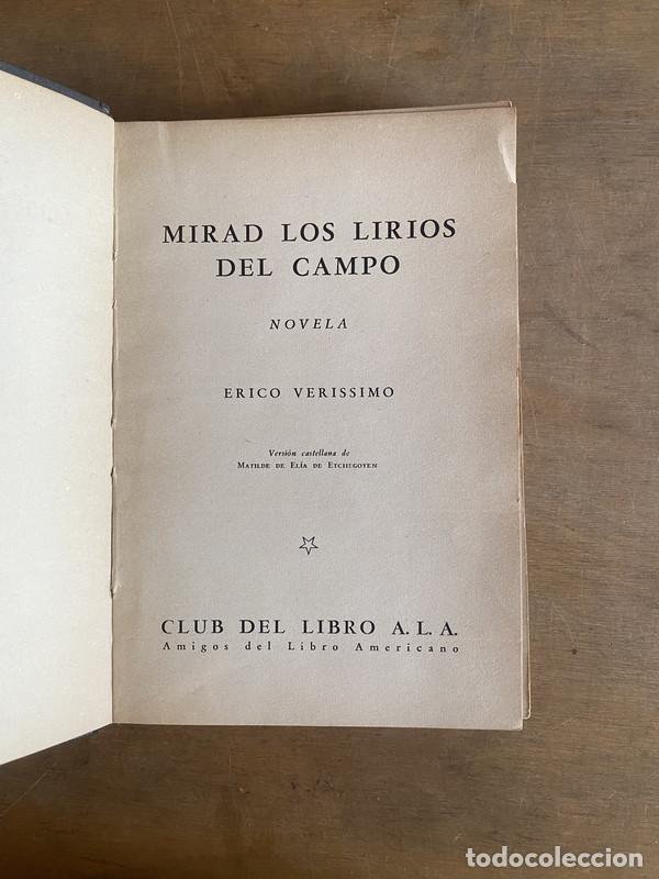 Libros: Mirad los lirios del campo - Verissimo Erico - Foto 1