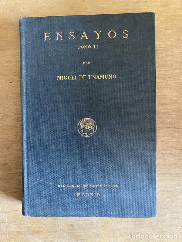 Libros: ENSAYOS - De Unamuno Miguel - Foto 1