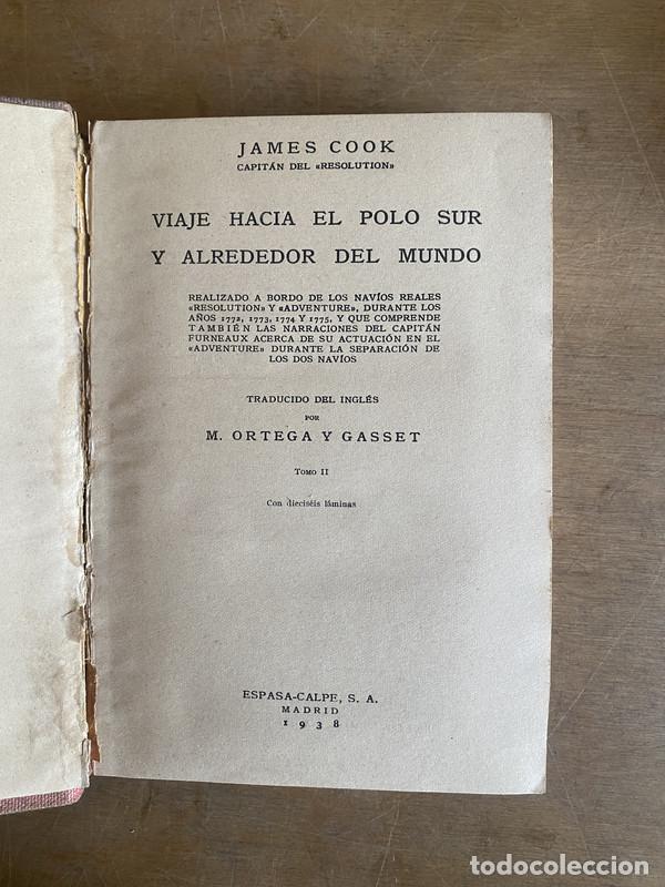 B&uuml;cher: Viaje hacia el polo sur y alrededor del mundo - Cook James.