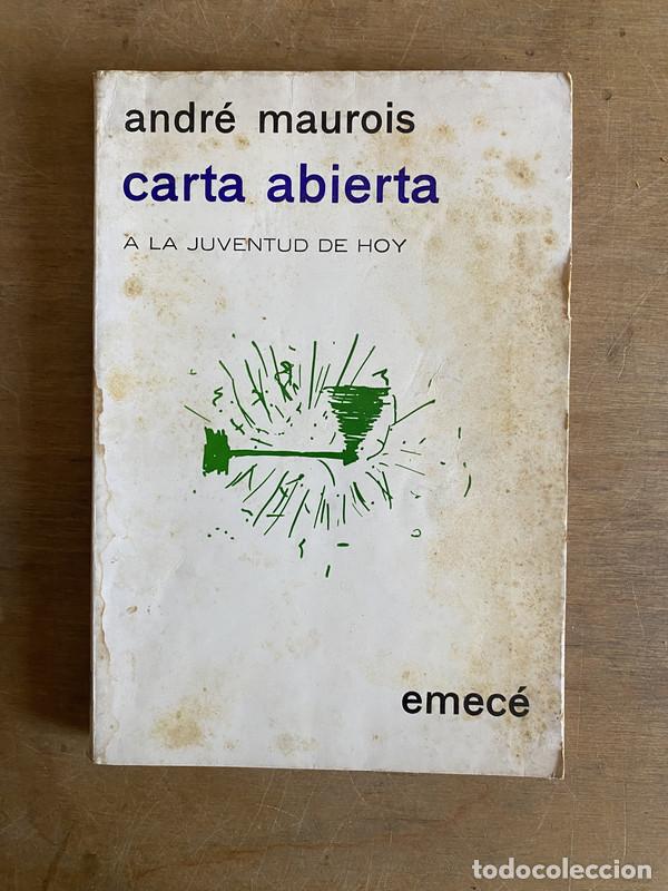 Libros: Carta abierta a la juventud de hoy - Maurois Andre - Foto 1