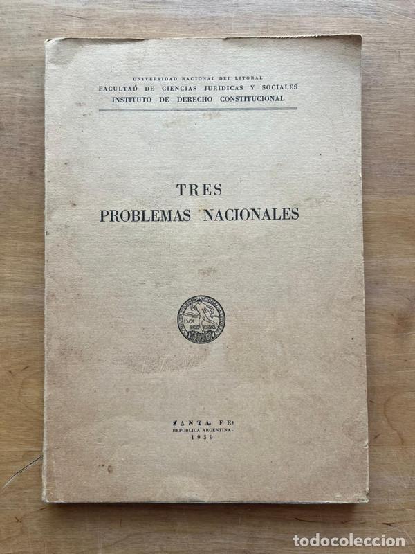 B&uuml;cher: Tres problemas nacionales - a