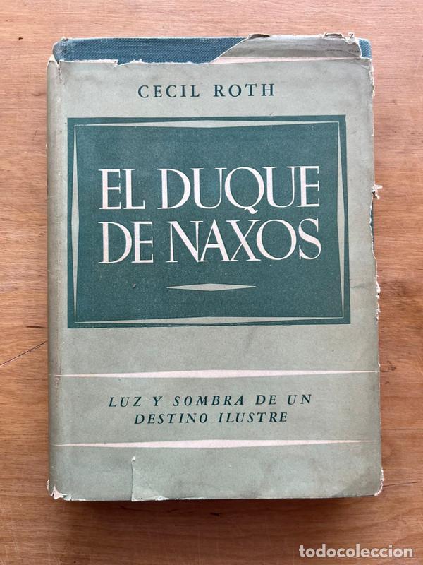 Libros: El duque de naxos - Roth Cecil - Foto 1