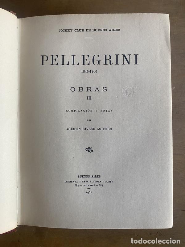books: Pellegrini 1846-1906 - Rivero Astengo Agustin