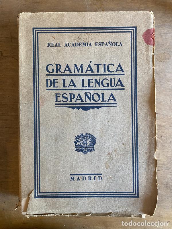 books: Gram&aacute;tica de la lengua espa&ntilde;ola - a