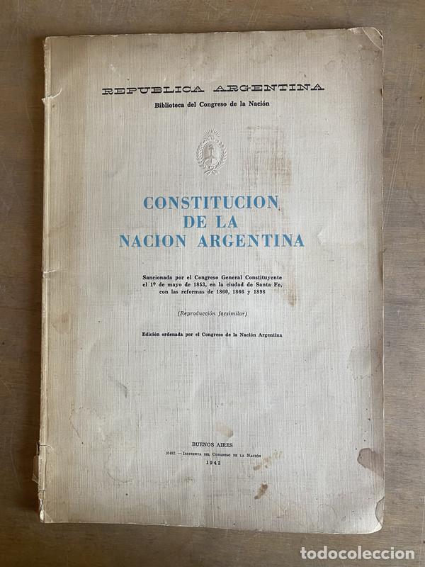 Livres: Constitucion de la nacion argentina - a