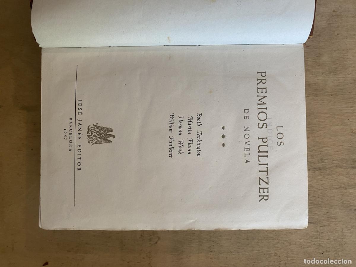 Livres: Los premios pulitzer de novela - Tarkington B.; Flavin M.; Wouk H.; Faulkner W.