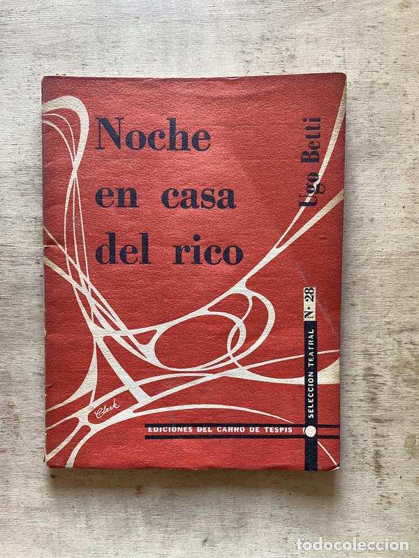 Libros: Noche en casa del rico - Betti Ugo - Foto 1