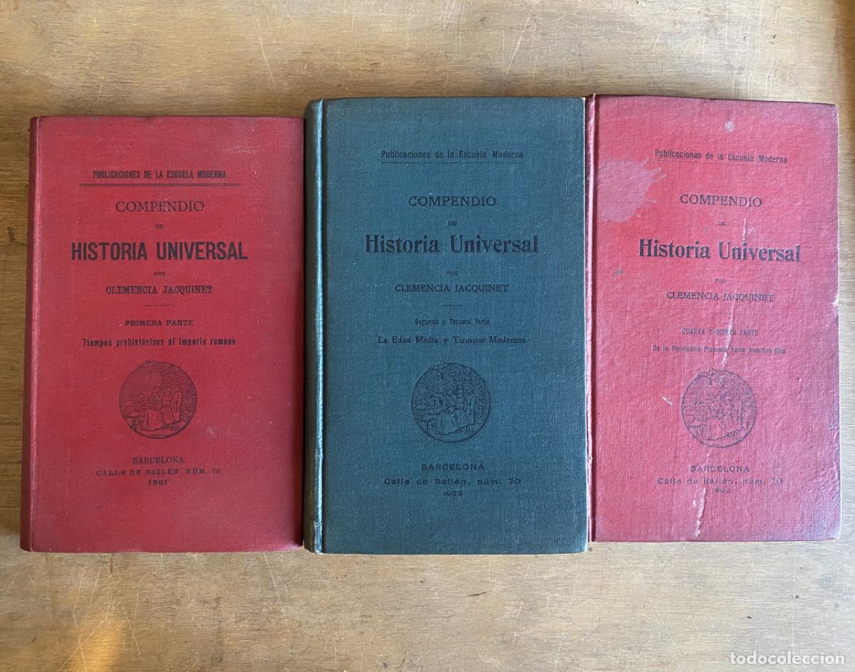 Libros: Compendio de historia universal - Jacquinet Clemencia - Foto 1