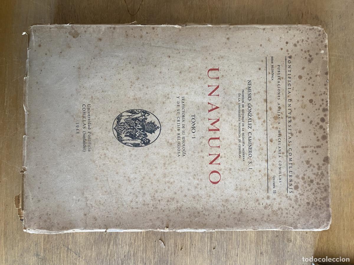Libros: Unamuno - Gonz&aacute;lez Caminero Nemesio - Foto 1