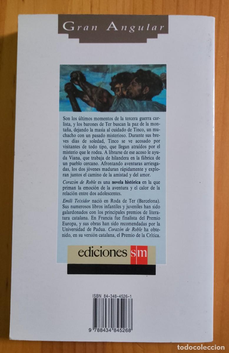Libros: CORAZ&Oacute;N DE ROBLE - EMILI TEIXIDOR - Foto 2
