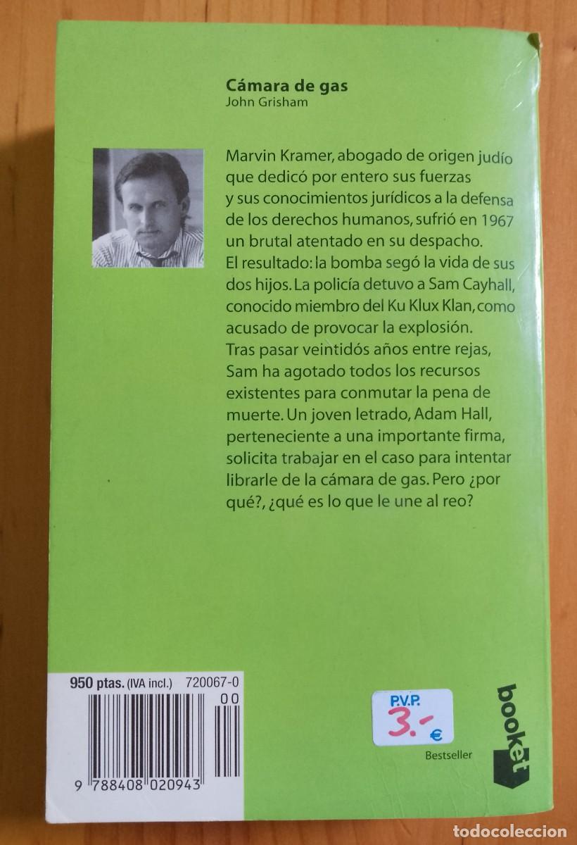 Libros: C&Aacute;MARA DE GAS - C&Aacute;MARA SELLADA - JOHN GRISHAM - Foto 2