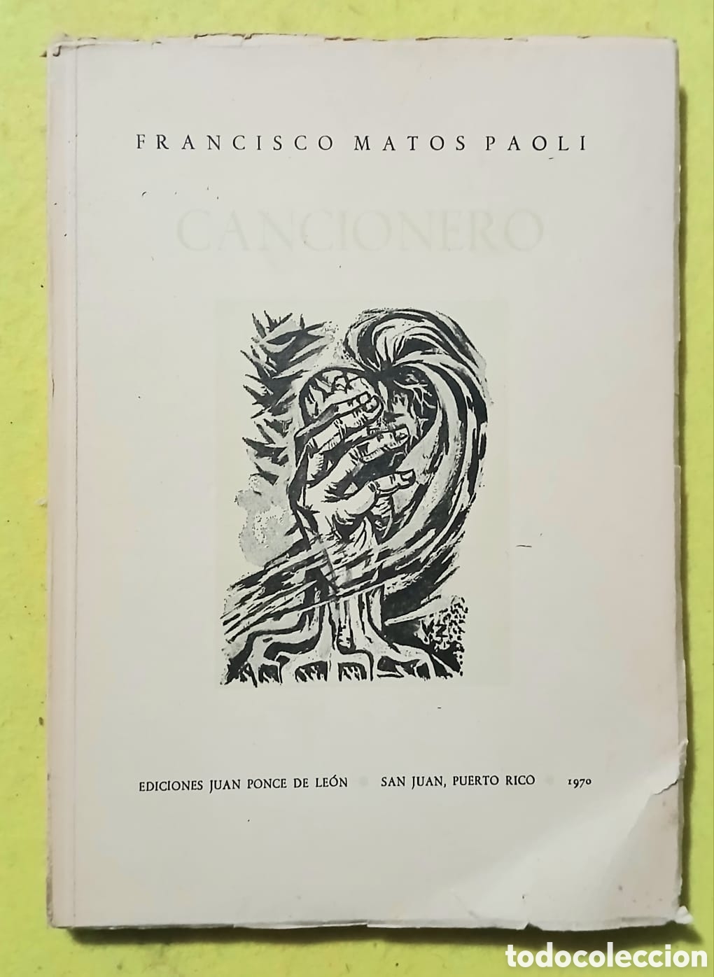 Libros: Cancionero, Francisco Matoa Paoli - Foto 1