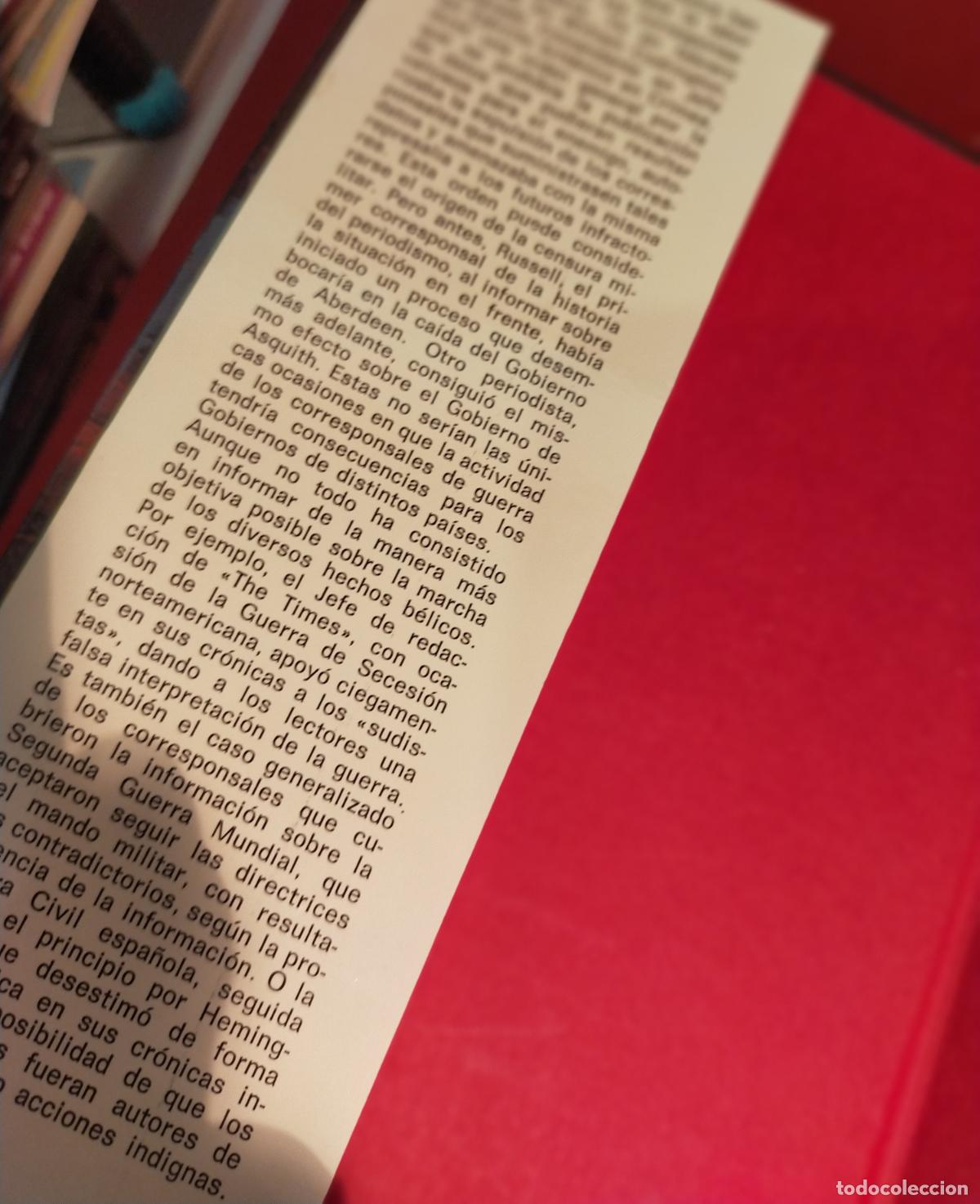 Libros: CORRESPONSALES DE GUERRA,PHILLIP KNIGHTLEY, - Foto 7