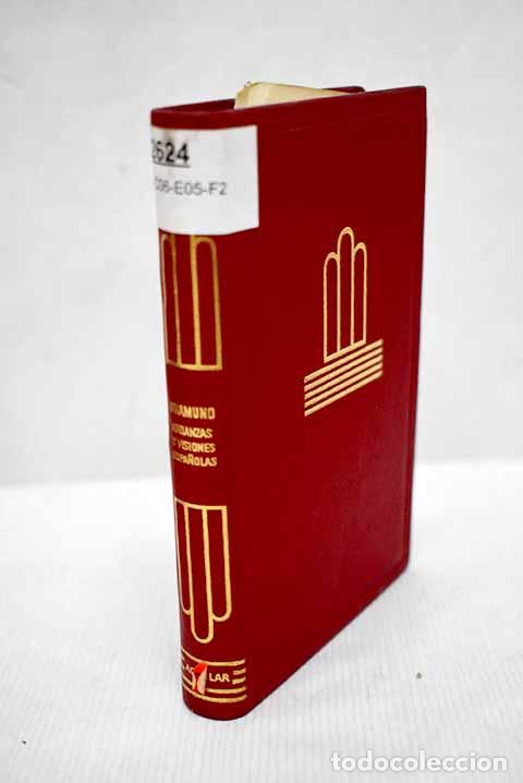 Libros: Andanzas y visiones espa&ntilde;olas.- Unamuno, Miguel de