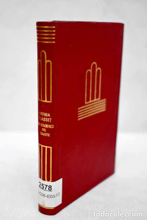 Libros: Meditaciones del Quijote.- Ortega y Gasset, Jos&eacute;