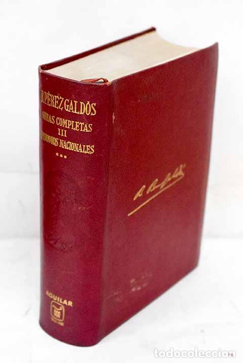 Libros: Obras completas, tomo III.- P&eacute;rez Gald&oacute;s, Benito