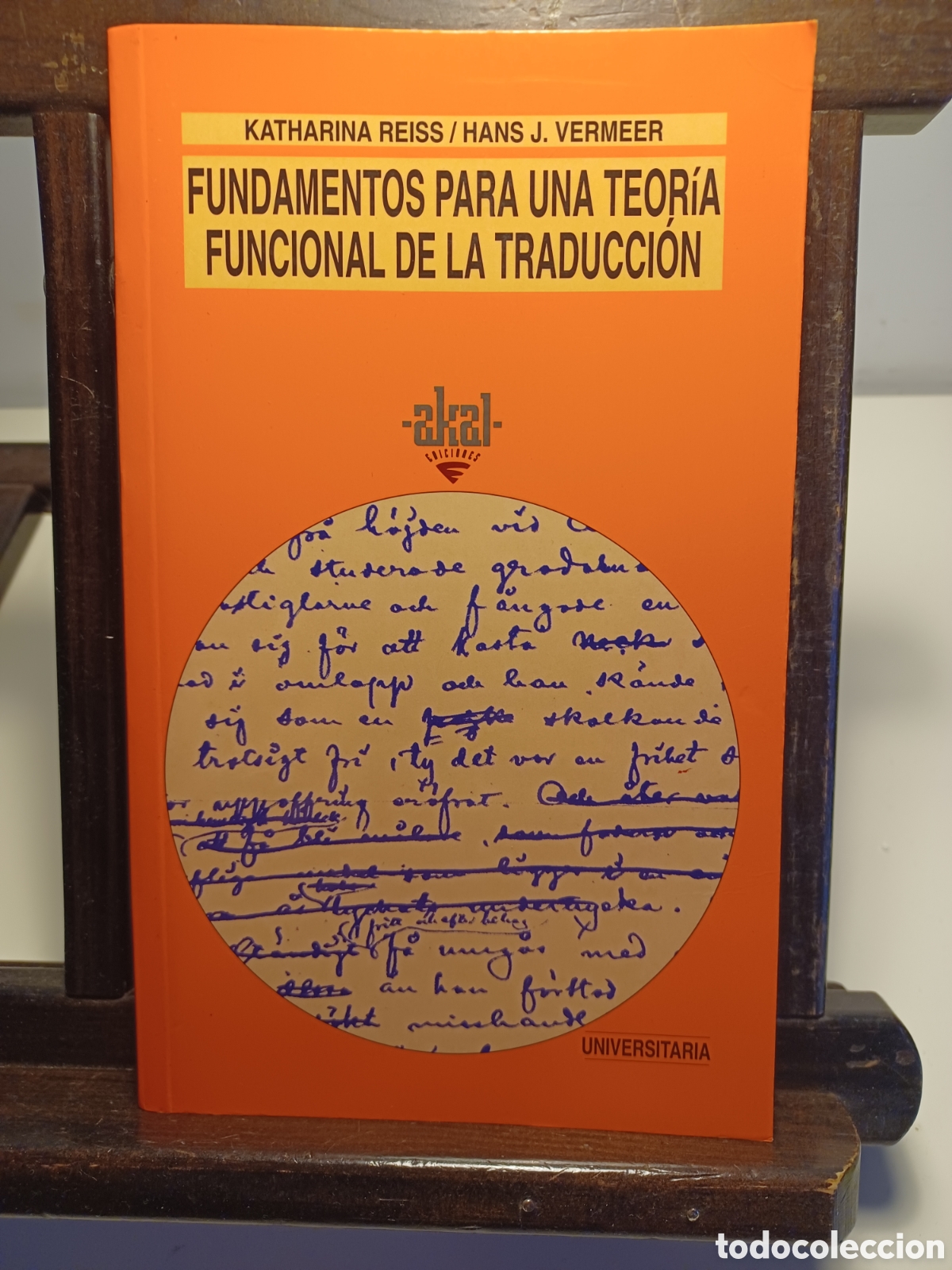 Libros: Fundamentos para una teor&iacute;a funcional de la traducci&oacute;n/ Reiss & Vermeer/ Akal, 1996