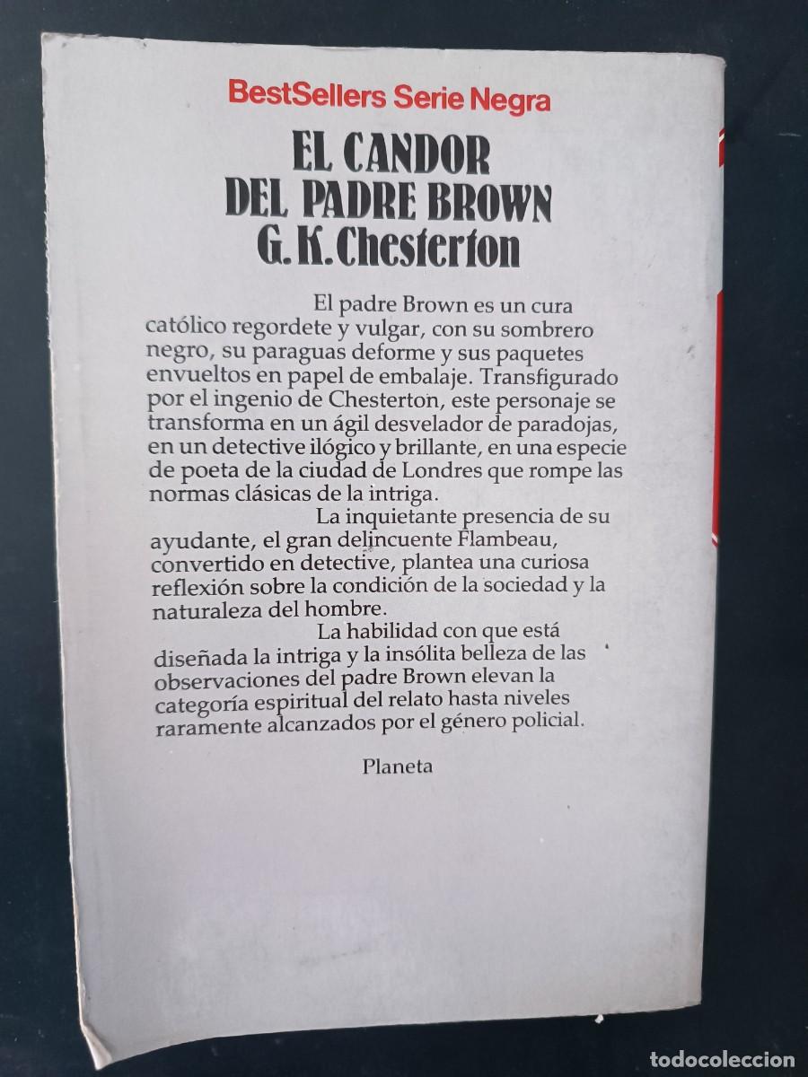 Libros: El candor del padre Brown G. K. Chesterton - Foto 2