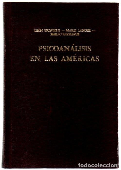 B&uuml;cher: Psicoan&aacute;lisis en las Am&eacute;ricas. El proceso anal&iacute;tico. Transferencia y contratransferencia - Grinberg,