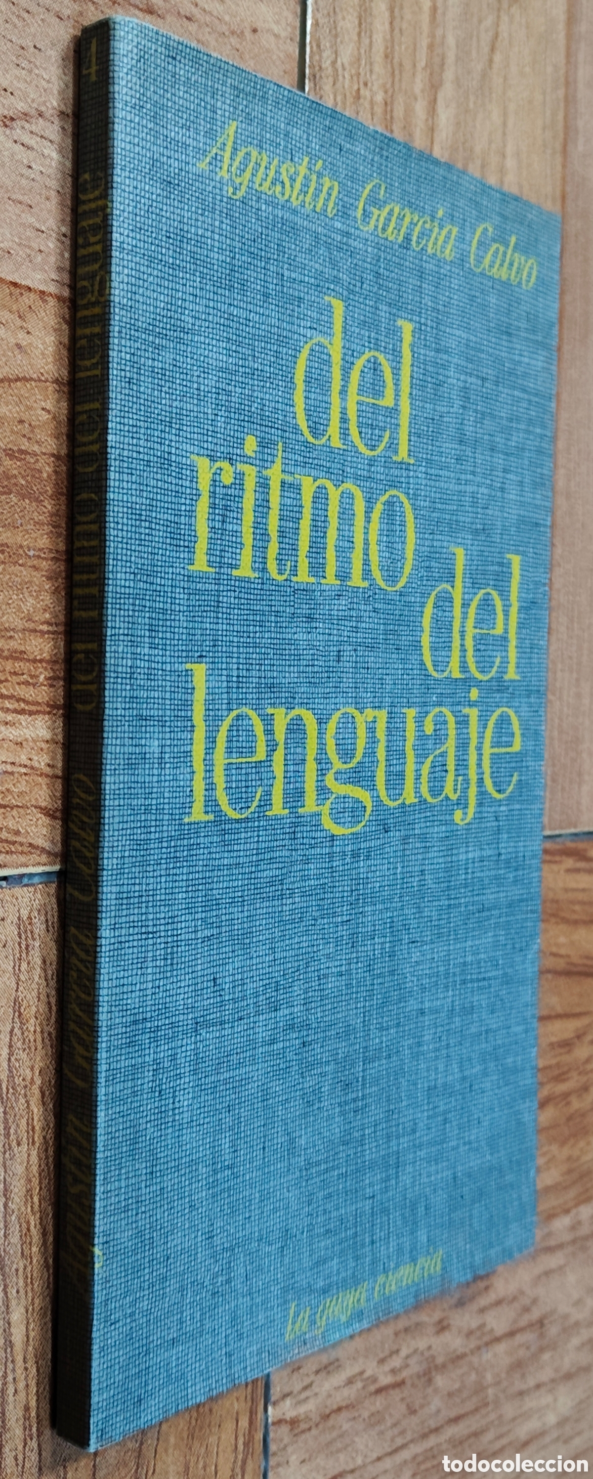Libros: Del Ritmo del Lenguaje - Agust&iacute;n Garc&iacute;a Calvo - Foto 1
