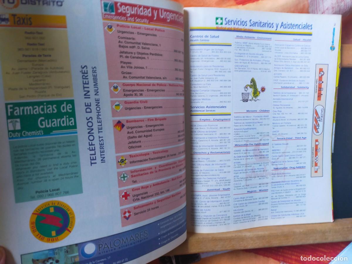 Libros: TU DISTRITO. LA GU&Iacute;A TELEF&Oacute;NICA LOCAL DE BENIDORM. 4&ordf; EDICI&Oacute;N. 2002 - Foto 3