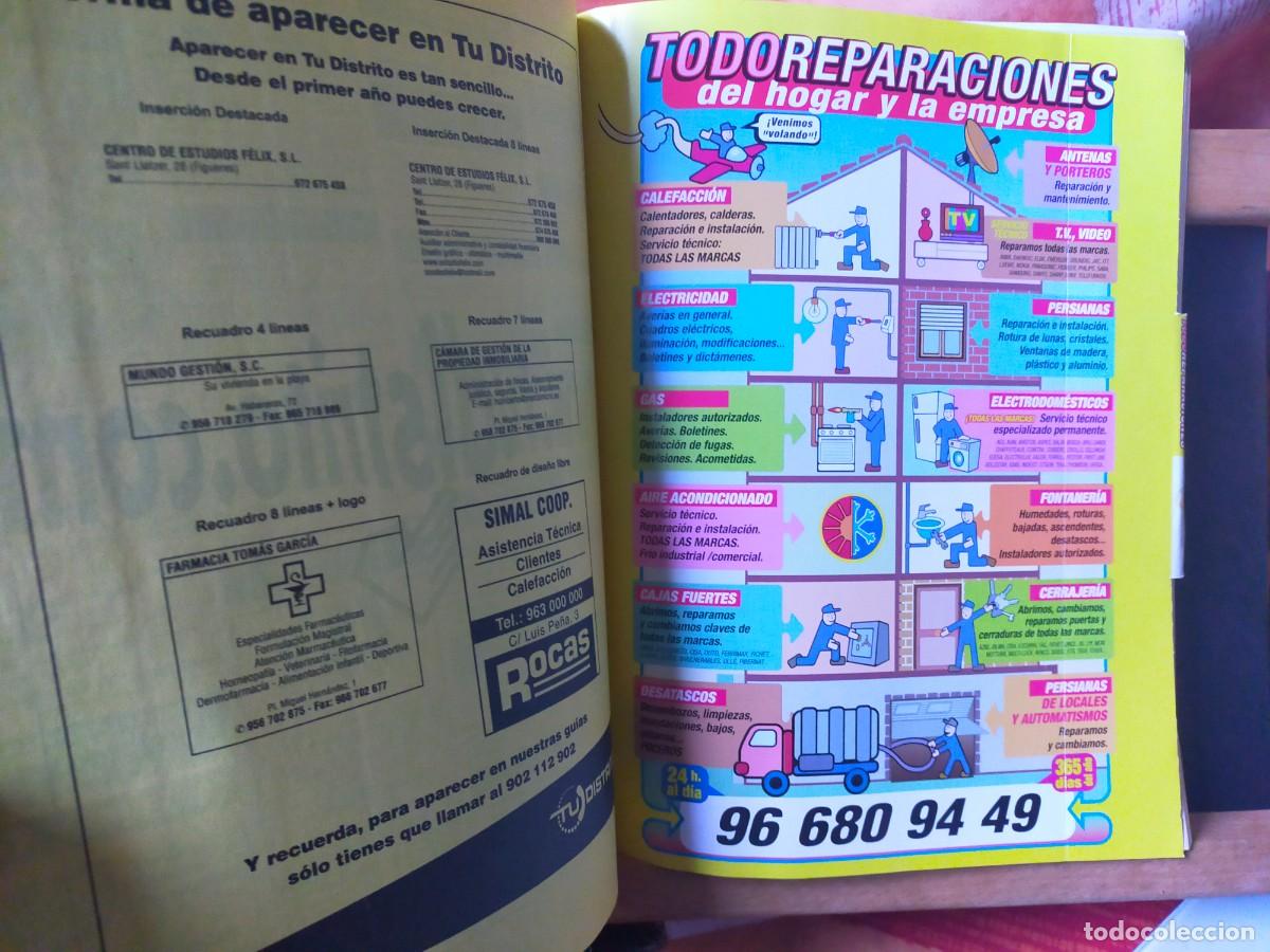 Libros: TU DISTRITO. LA GU&Iacute;A TELEF&Oacute;NICA LOCAL DE BENIDORM. 4&ordf; EDICI&Oacute;N. 2002 - Foto 5