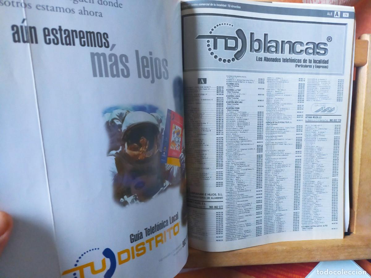 Libros: TU DISTRITO. LA GU&Iacute;A TELEF&Oacute;NICA LOCAL DE BENIDORM. 4&ordf; EDICI&Oacute;N. 2002 - Foto 6