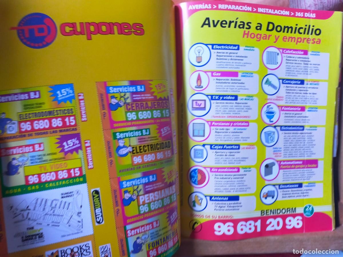 Libros: TU DISTRITO. LA GU&Iacute;A TELEF&Oacute;NICA LOCAL DE BENIDORM. 4&ordf; EDICI&Oacute;N. 2002 - Foto 7