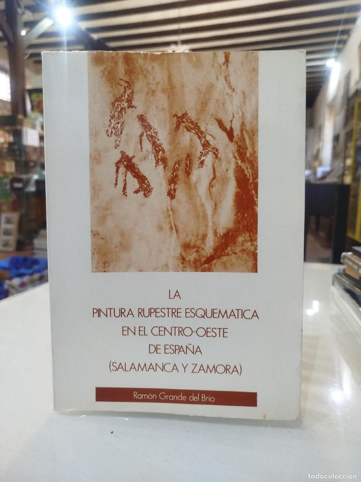 Libri di seconda mano: La pintura rupestre esquem&aacute;tica en el centro-oeste de Espa&ntilde;a (Salamanca y Zamora) - Grande del Br&iacute;o,