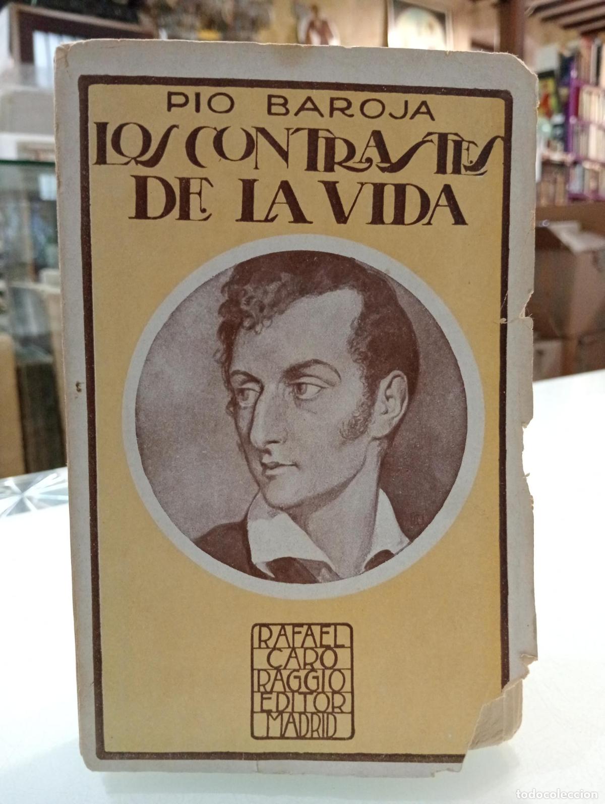 Libros: Los contrastes de la vida - Baroja, P&iacute;o.