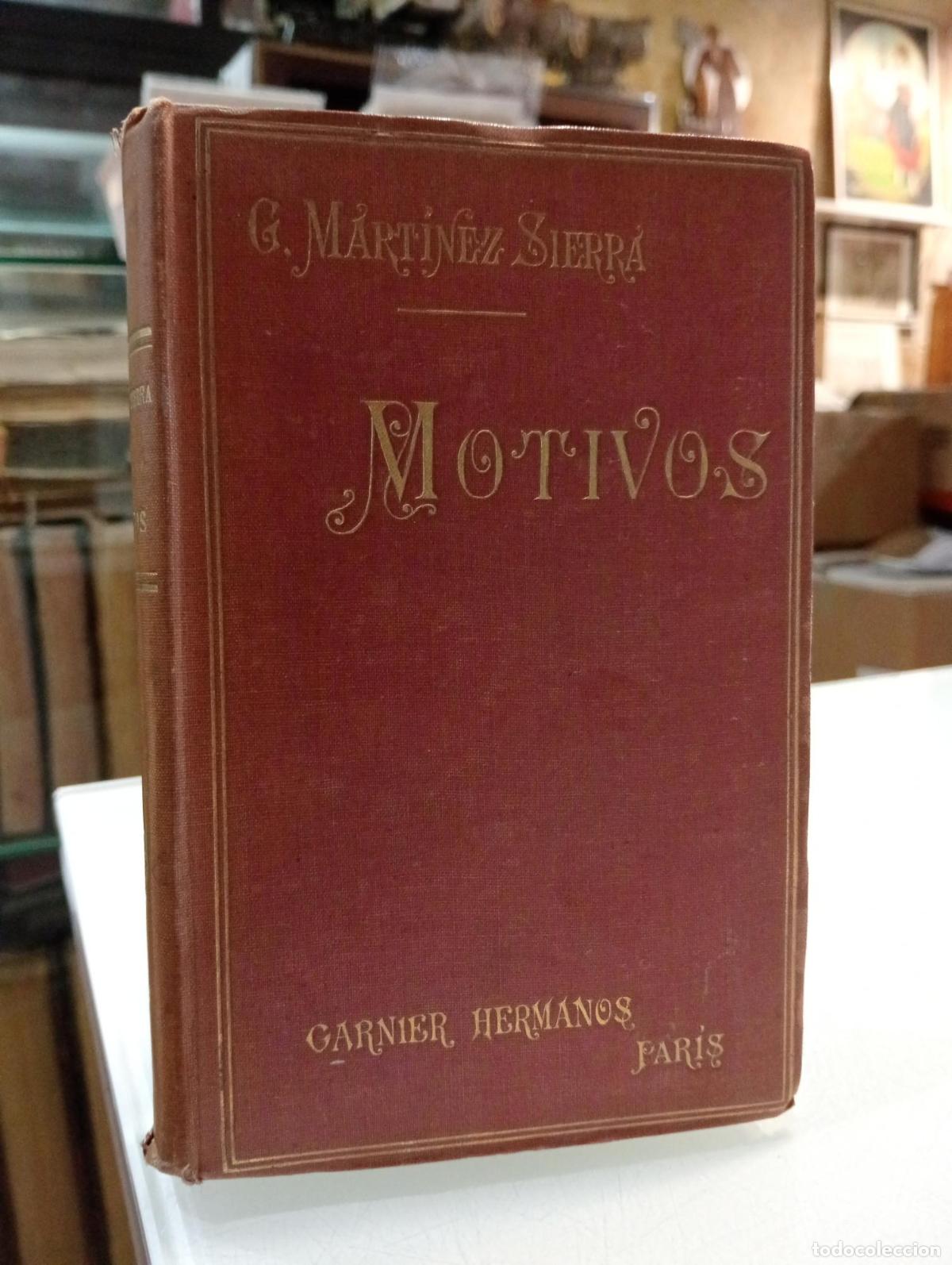 Libros: Motivos - Mart&iacute;nez Sierra, G. - Foto 1