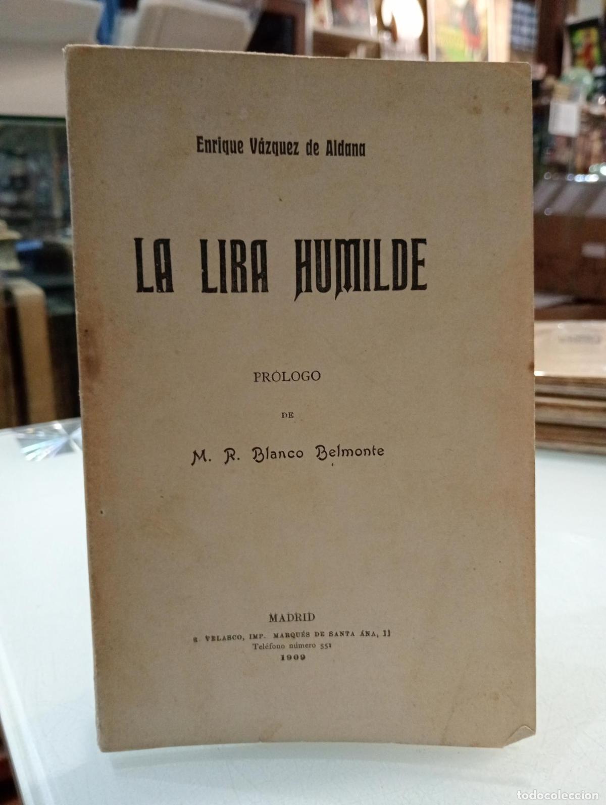 Livros em segunda m&atilde;o: La lira humilde - V&aacute;zquez De Aldana, Enrique.
